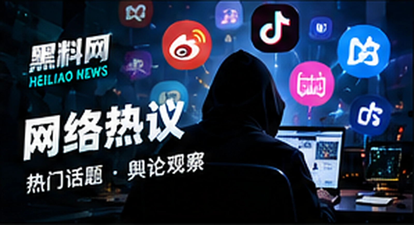 网络热议栏目主题概念视觉